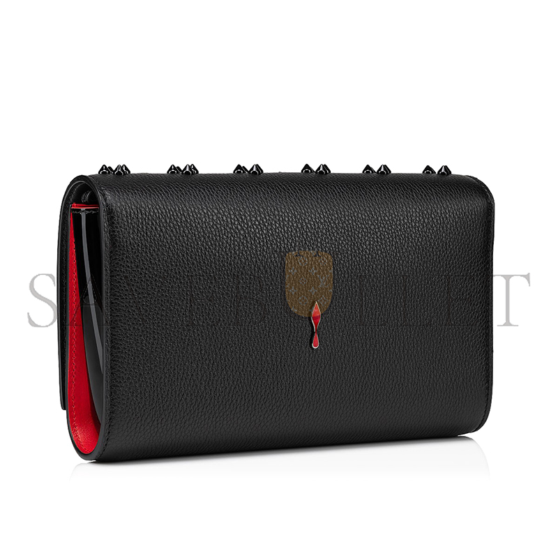 CHRISTIAN LOUBOUTIN PALOMA CLUTCH GRAINED CALF LEATHER AND SPIKES 1175018B253 (23*14.5*5cm) CHRISTIAN LOUBOUTIN PALOMA CLUTCH GRAINED CALF LEATHER AND SPIKES 1175018B253 (23*14.5*5cm)